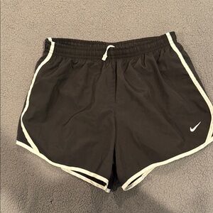 Nike Kids Black Shorts with White Trim